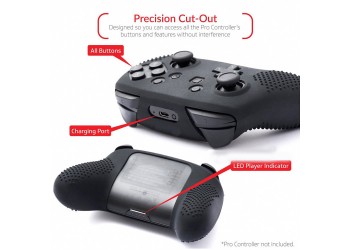 9in 1 Rubber Cover Case voor Nintendo Switch Pro Controller