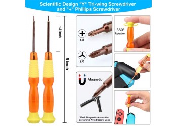 25 In 1 Repair Tool Kit Schroevendraaier Set Voor Nintendo Switch Joystick Joy-con