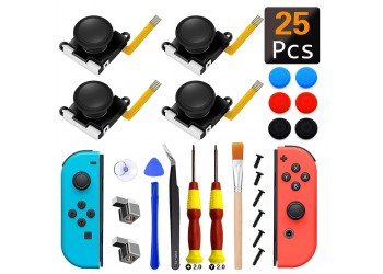 25 In 1 Repair Tool Kit Schroevendraaier Set Voor Nintendo Switch Joystick Joy-con