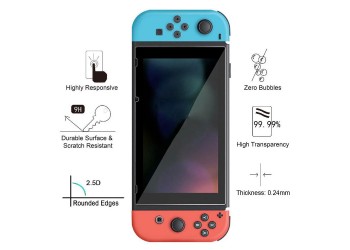 2 * Screen Protector 9H Gehard Glas Cover Voor Nintendo Switch OLED