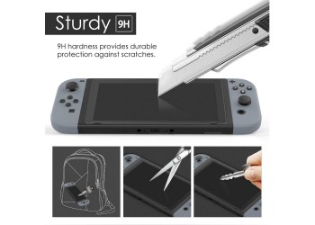 2 * Screen Protector 9H Gehard Glas Cover Voor Nintendo Switch OLED