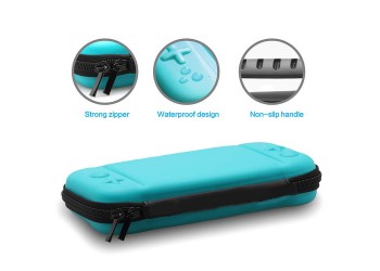 Opbergtas Bescherming Zwart Harde Case voor Nintendo Switch Lite