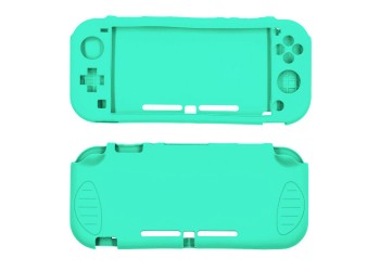Groen siliconen shell beschermhoes voor Nintendo Switch Lite