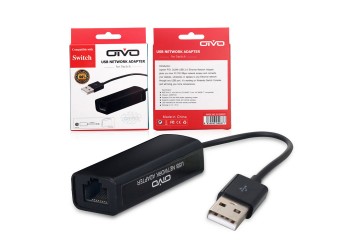 Hoge Snelheid USB Ethernet Network Adapter voor Nintendo Switch