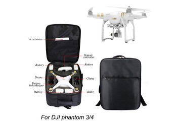 Rugzak Hardshell Draagtas Waterdicht voor DJI Phantom 3 4