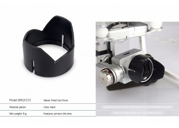 Camera Lens Protector Bloemblaadje Zonnekap DJI Phantom 3 4