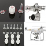 6 Demping Ballen + 6 Anti-drop Pins kit voor DJI Phantom 3