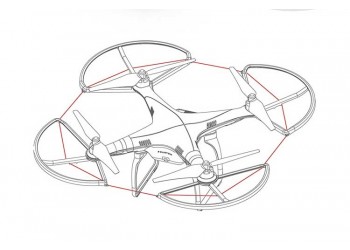 Propeller Guard (4 stuks) DJI Phantom 3 drone