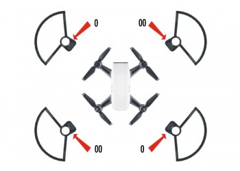 Propeller Guard (4 stuks) voor DJI Spark drone