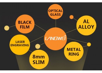 67mm ND Filter (grijsfilter) vario ND2-400 Langwei Lens