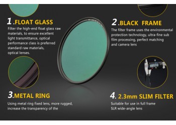 43mm UV Filter Langwei Multi coating MC PRO Slim Camera lens