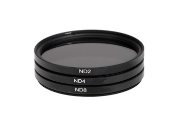 3x 46mm ND Filter grijsfilter +2+4+8 camera lens filter