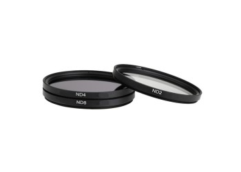 3x 52mm ND Filter grijsfilter +2+4+8 camera lens filter