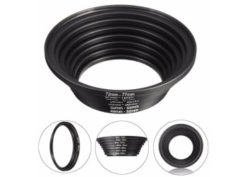 37mm-52mm step up camera lens filter ring metal adapter 1 stuk 