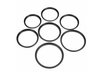 49mm-58mm step up camera lens filter ring metal adapter 1 stuk 