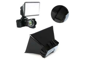 Opvouwbaar flash light diffuser softbox speedlight 13x10cm