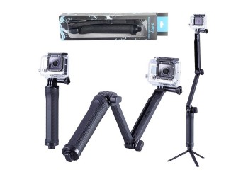 Grip Statieven Manier Monopod Arm beugel Handheld Gopro 543