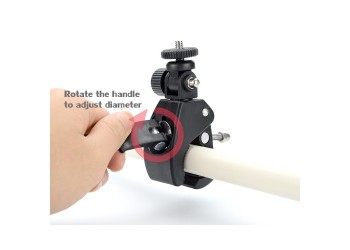 Fiets/Motorfiets Camera Mount Houder+statief adapter gopro