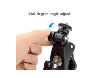 Fiets/Motorfiets Camera Mount Houder+statief adapter gopro