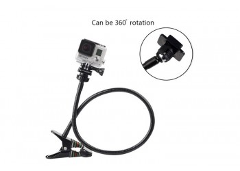 Gopro Zwanenhals mount Verstelbare Klem Clip Arm Statieven