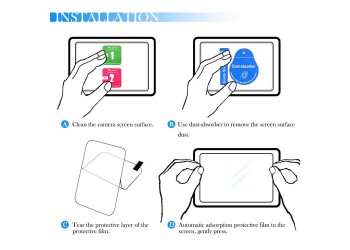 LCD protector beschermkap camera voor Sony A6600 A6500 A6400