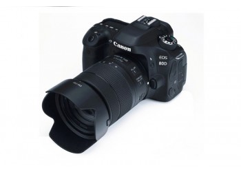 Zonnekap EW-73D voor Canon lens EF-S 18-135mm IS USM 80D RF24–105mm F4-7.1 IS STM R5 R6