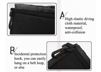 Klein Lens Beschermhoes, Lens Cover Lenstas Pouch Case Bag