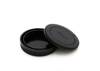 Achterdop+Bodydop (2 stuk) voor Canon EOS.M mount camera lens