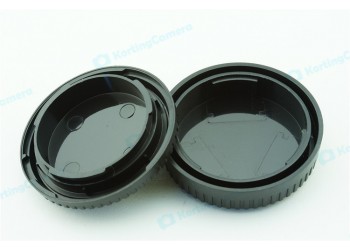 Achterdop+Bodydop (2 stuk) voor Fujifilm X mount camera lens