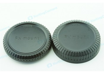 Achterdop+Bodydop (2 stuk) voor Fujifilm X mount camera lens
