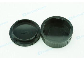 Achterdop+Bodydop (2 stuk) voor Leica M mount camera lens