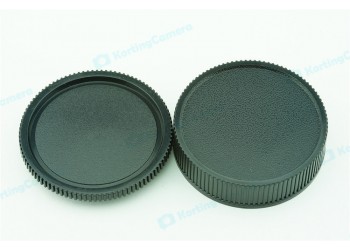 Achterdop+Bodydop (2 stuk) voor Leica R mount camera lens