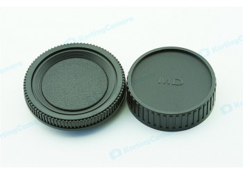 Achterdop+Bodydop (2 stuk) voor Minolta MD mount camera lens