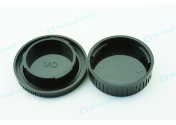 Achterdop+Bodydop (2 stuk) voor Minolta MD mount camera lens