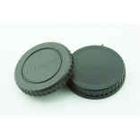 Rearcap+Bodycap (2 pieces): Nikon N1 mount camera lens