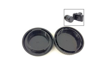 Achterdop+Bodydop (2 stuk) voor Samsung NX mount camera lens