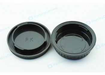 Achterdop+Bodydop (2 stuk) voor Pentax PK mount camera lens