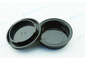 Achterdop+Bodydop (2 stuk) voor Praktica Pentacon PB mount camera lens