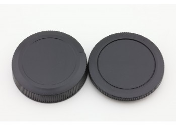 Achterdop+Bodydop (2 stuk) voor Canon EOS R mount camera lens