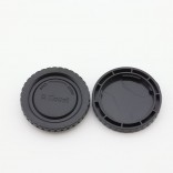 Achterdop+Bodydop (2 stuk) voor Pentax Q mount camera lens