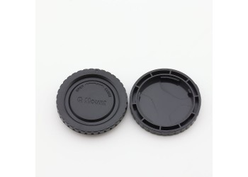 Achterdop+Bodydop (2 stuk) voor Pentax Q mount camera lens