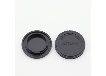 Achterdop+Bodydop (2 stuk) voor Pentax Q mount camera lens