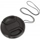 1 stuk 55mm universal lensdop voorlensdop voor canon nikon sony