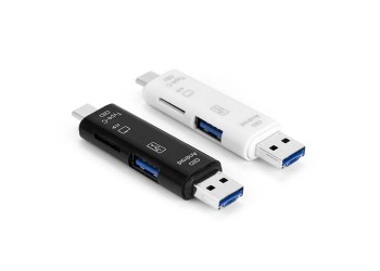 Usb 3.1 Kaartlezer TF Micro SD USB C micro USB OTG