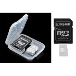 2 * Kingston Micro SD TF geheugenkaart memory card Adapter