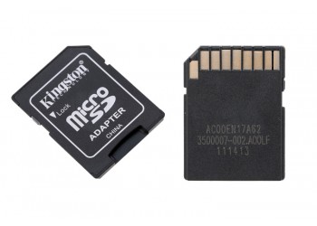 2 * Kingston Micro SD TF geheugenkaart memory card Adapter