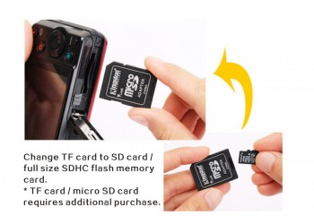 2 * Kingston Micro SD TF geheugenkaart memory card Adapter