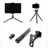 3 in 1 Statief Telefoon Tablet Camera Houder 360 graden 3D Stand Monopod Statief 