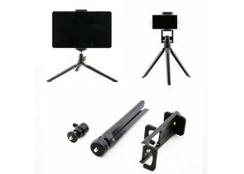 3 in 1 Statief Telefoon Tablet Camera Houder 360 graden 3D Stand Monopod Statief 