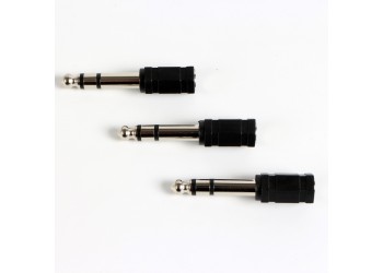 3,5 naar 6,35mm en 6,35 naar 3,5 Audiokabel Adapter Jack Stereo AUX Converter Versterker